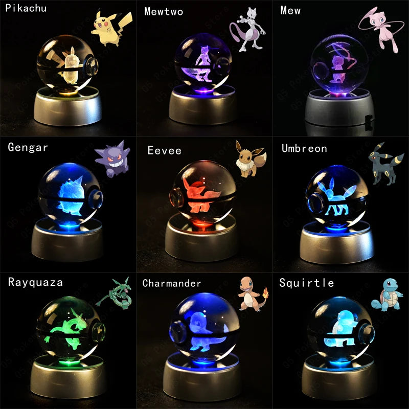 Esfera de Cristal 3D Pokémon